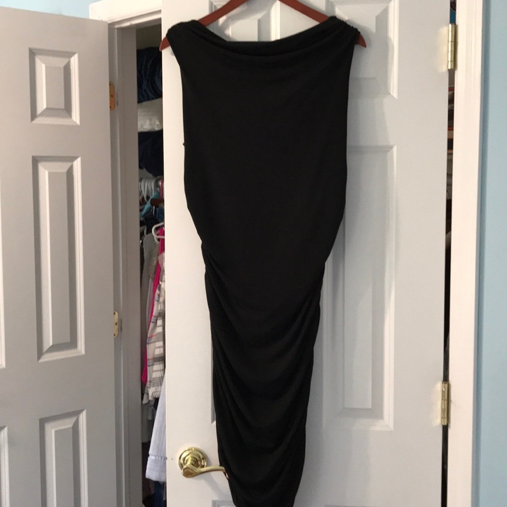 Michael Kora sleeveless black dress